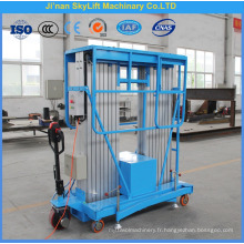 portable automatic man lift hydraulic aluminium alloy lift